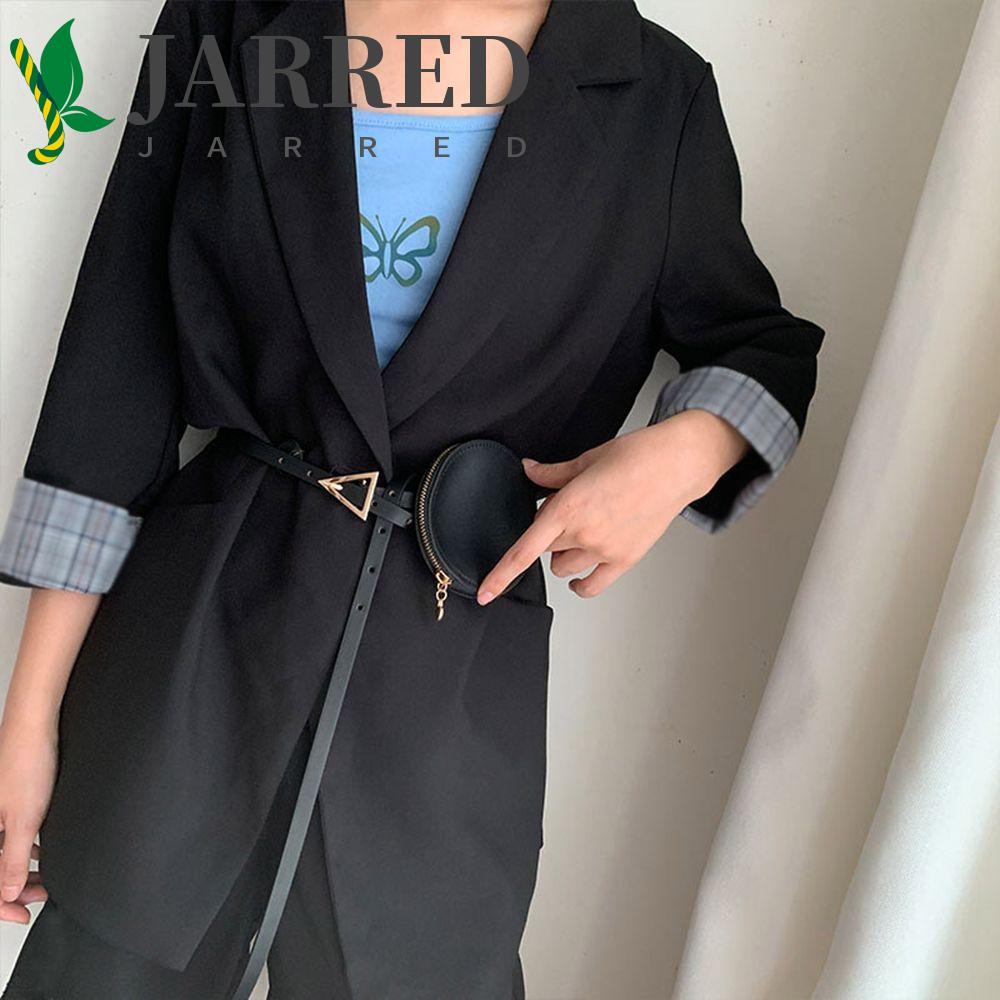 Thắt lưng da bản nhỏ dễ điều chỉnh phong cách Hàn Quốc thời trang dành cho nữ