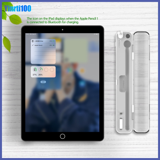 Hộp Đựng Bút Chì Không Dây 2 Trong 1 Cho Ipencil 1 / 2