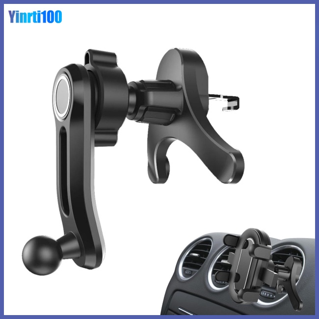 Giá Đỡ Điện Thoại 4.0-7.0 Inch Xoay 360 Độ Gắn Lỗ Thông Gió Xe Hơi