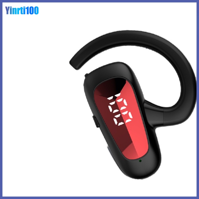 Tai Nghe Bluetooth Không Dây Yinrti M-t8 Móc Tai Có Màn Hình Hiển Thị Kỹ Thuật Số