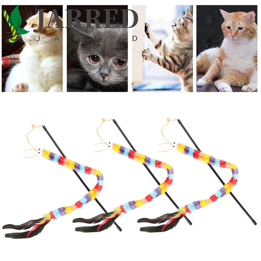 Gậy Cào Móng Đính Lông Vũ Hình Sâu Bướm Dễ Thương Cho Mèo Cưng