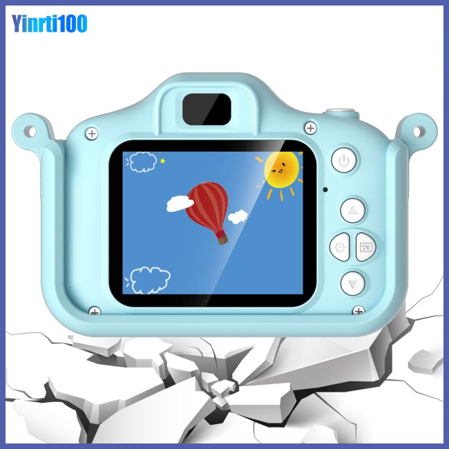 Máy Quay Phim Hoạt Hình Hd 1080p Hai Mặt Trước Sau Cho Bé