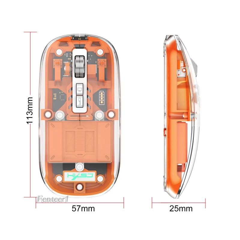 [Fenteer1] Chuột Máy Tính Để Bàn 2.4G 2.4G. 1 &amp; 1 Con Lăn Thoải Mái