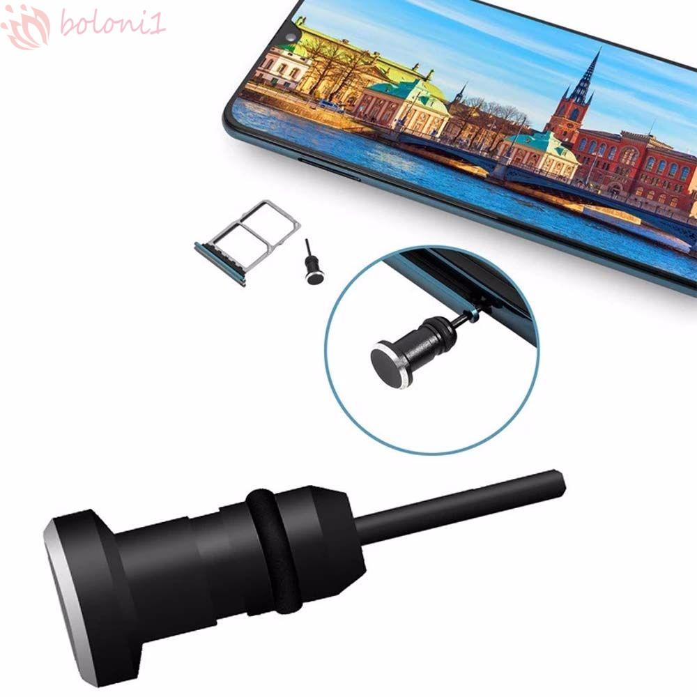 Nút Kim Loại Bịt Chống Bụi Lỗ Cắm Tai Nghe / Thẻ Sim / Điện Thoại / Tai Nghe 3.5mm Nhiều Màu