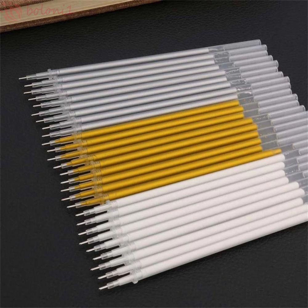 Ruột Bút Mực Gel Màu Trắng Thay Thế Tiện Dụng Cho Trường Học / Văn Phòng