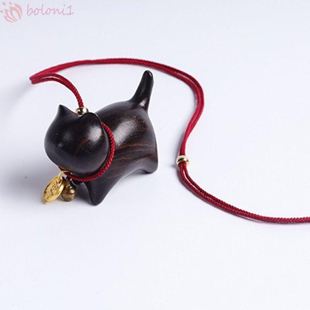 Móc Điện Thoại / Chìa Khóa / Túi Xách Bằng Gỗ Đàn Hương Kiểu Nhật Bản Dễ Thương