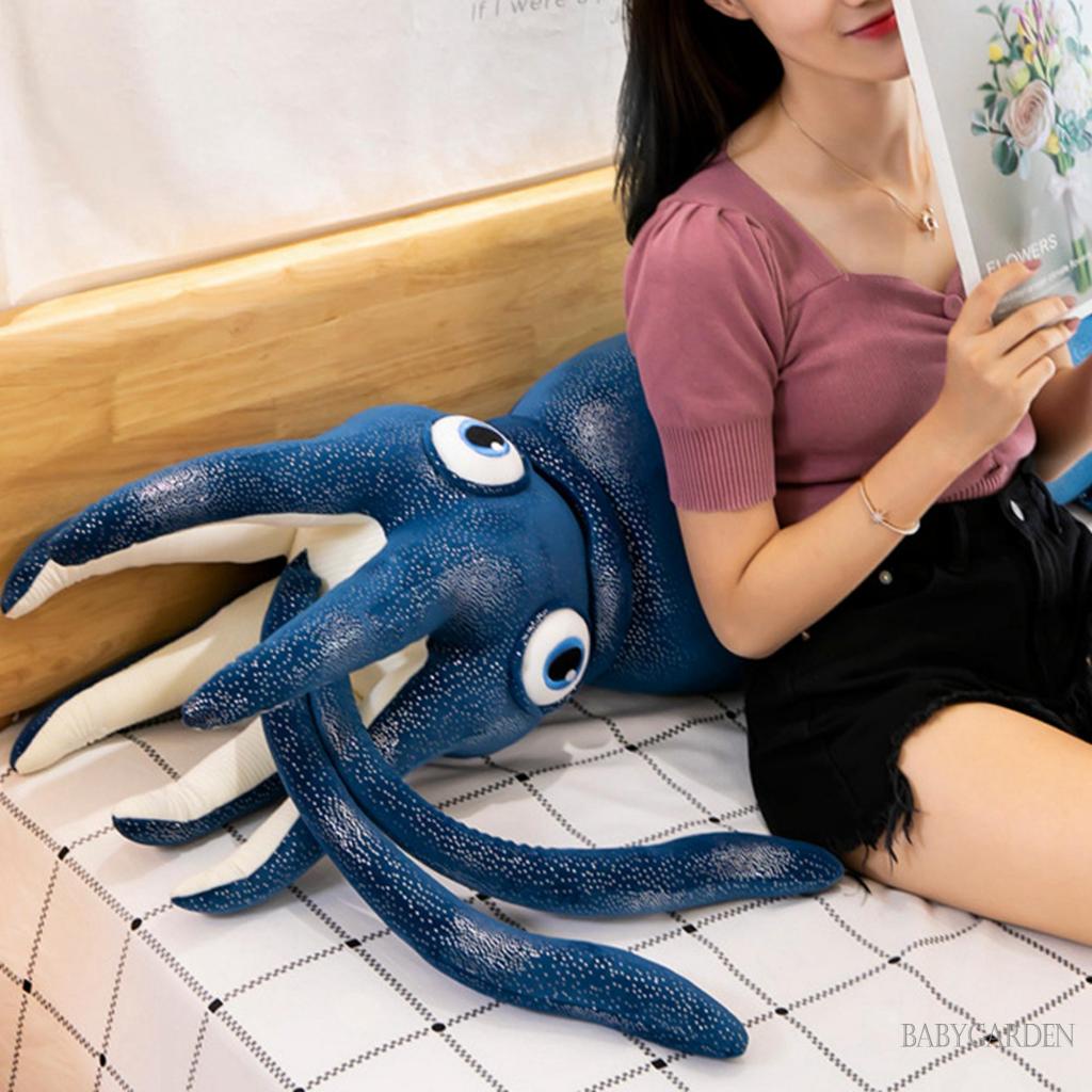 Thú Nhồi Bông Hình Con Mực Dễ Thương 80CM