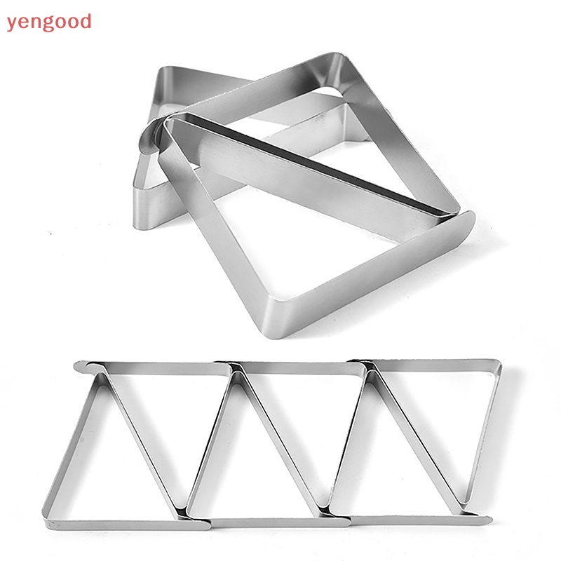 Set 6 Kẹp Giữ Khăn Trải Bàn Hình Tam Giác Bằng Thép Không Gỉ Chống Trượt