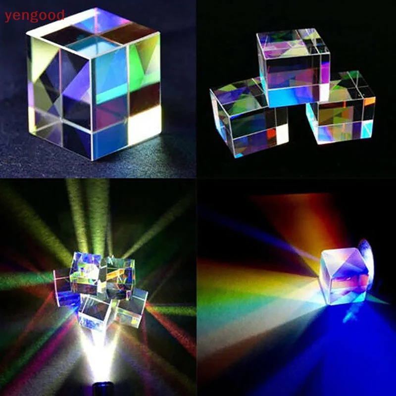 (YGD) Khối Lập Phương Bằng Kính Quang Học X- Cube Thiết Kế Lập Phương RGB