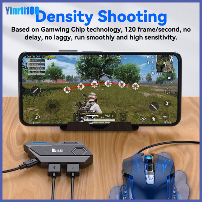Bộ Bàn Phím Và Chuột Chơi Game Thông Minh Yinrti Tương Thích Với Trò Chơi Vương Quyền