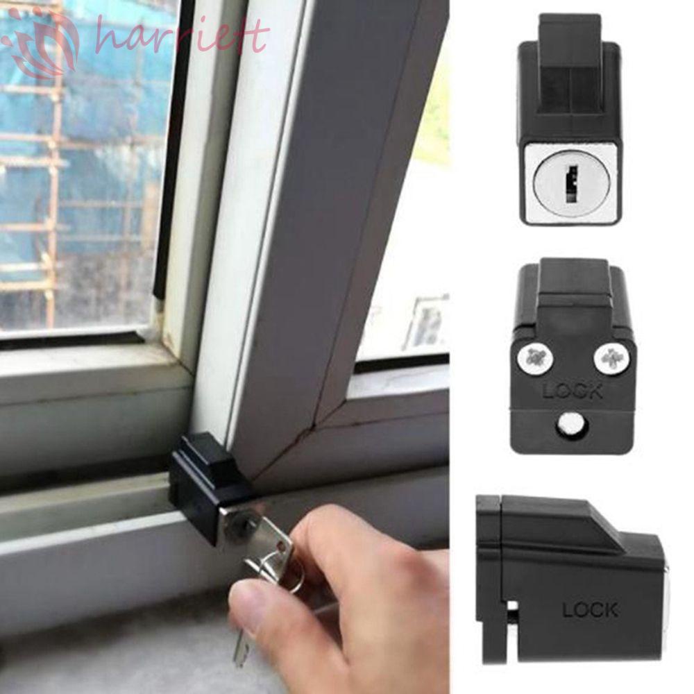 Ổ Khóa Cửa Sổ Kèm 2 Chìa Khóa Trượt An Toàn Cho Bé