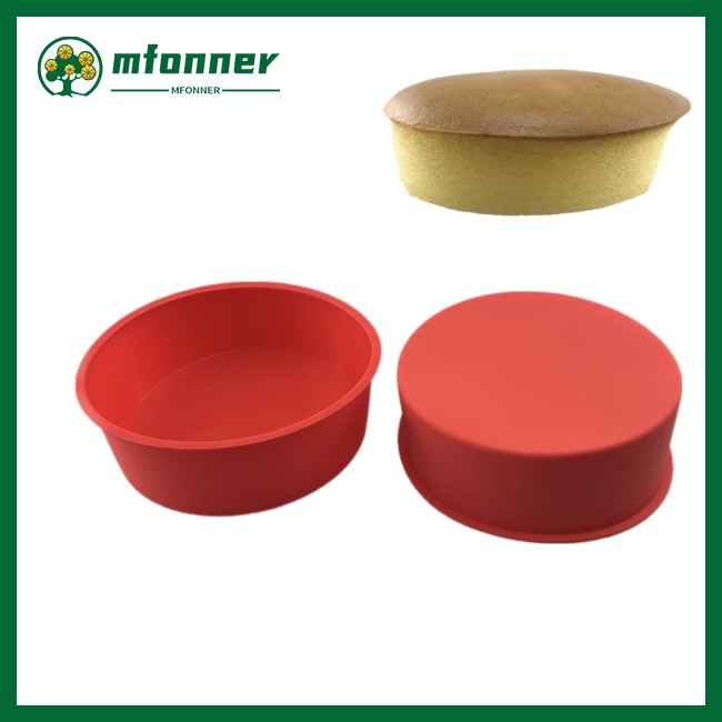 Bộ 2 Khuôn Silicone Tròn 6 inch Làm Bánh Chuyên Dụng