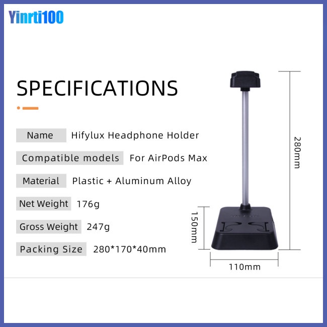 Giá Đỡ Điện Thoại Tai Nghe Đa Năng Yinrti