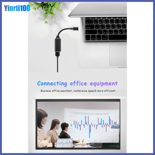 Bộ Chuyển Đổi USB-C 4k Sang HDMI HD TV Cho PC / Laptop / Điện Thoại