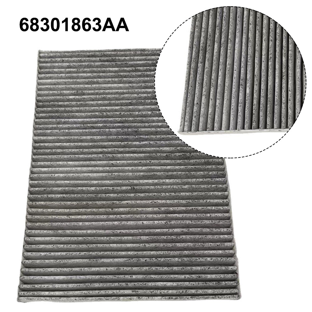 Bộ Lọc Không Khí Cabin Chất Lượng Cao 68301863Phụ Kiện Carbon Hoạt Tính Chuyên Dụng Dành Cho Jeep Wrangler Gladiator