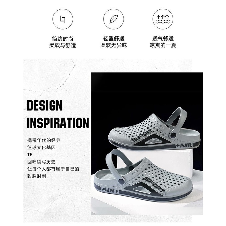 Giày Sandal Hai Quai Chống Trượt Thời Trang Mùa Hè Hàn Quốc 2023