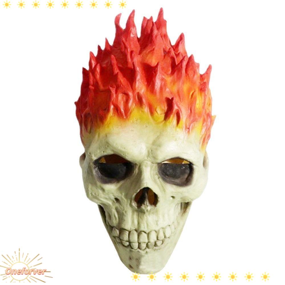 Đầu Lâu Latex Hóa Trang Halloween Độc Đáo