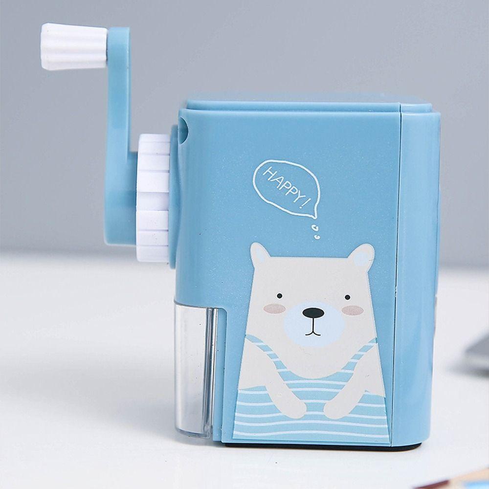 Đồ Chuốt Bút Chì Bằng Nhựa 3 Màu Sắc Họa Tiết Động Vật Đáng Yêu Dành Cho Trẻ