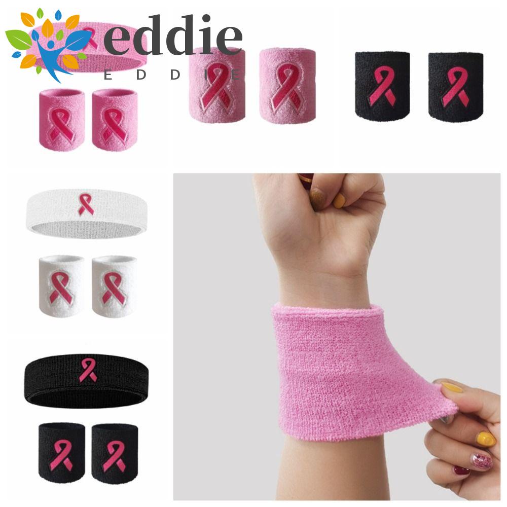 Băng Quấn Cổ Tay Thấm Hút Mồ Hôi Màu Hồng 26EDIE Hỗ Trợ Chơi Thể Thao Cho Trẻ Em