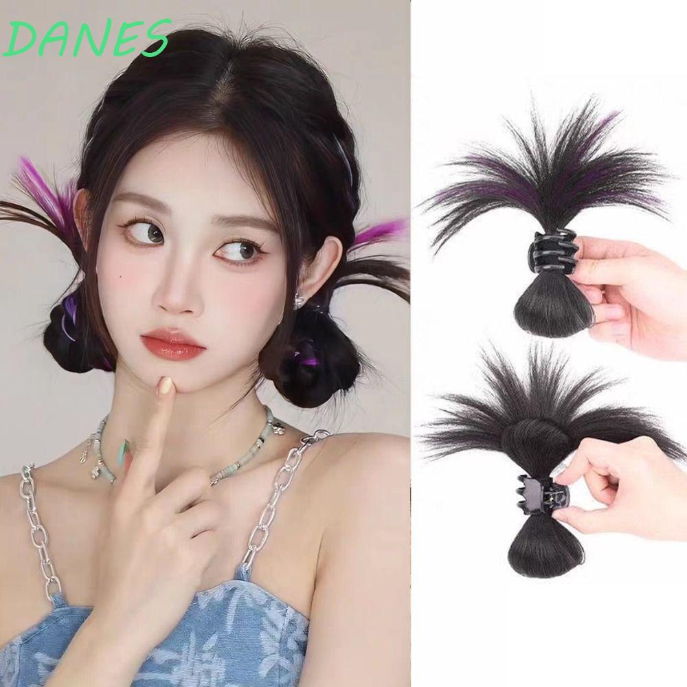 Búi Tóc Giả Bằng Sợi Tổng Hợp Chịu Nhiệt Tự Nhiên Dành Cho Nữ