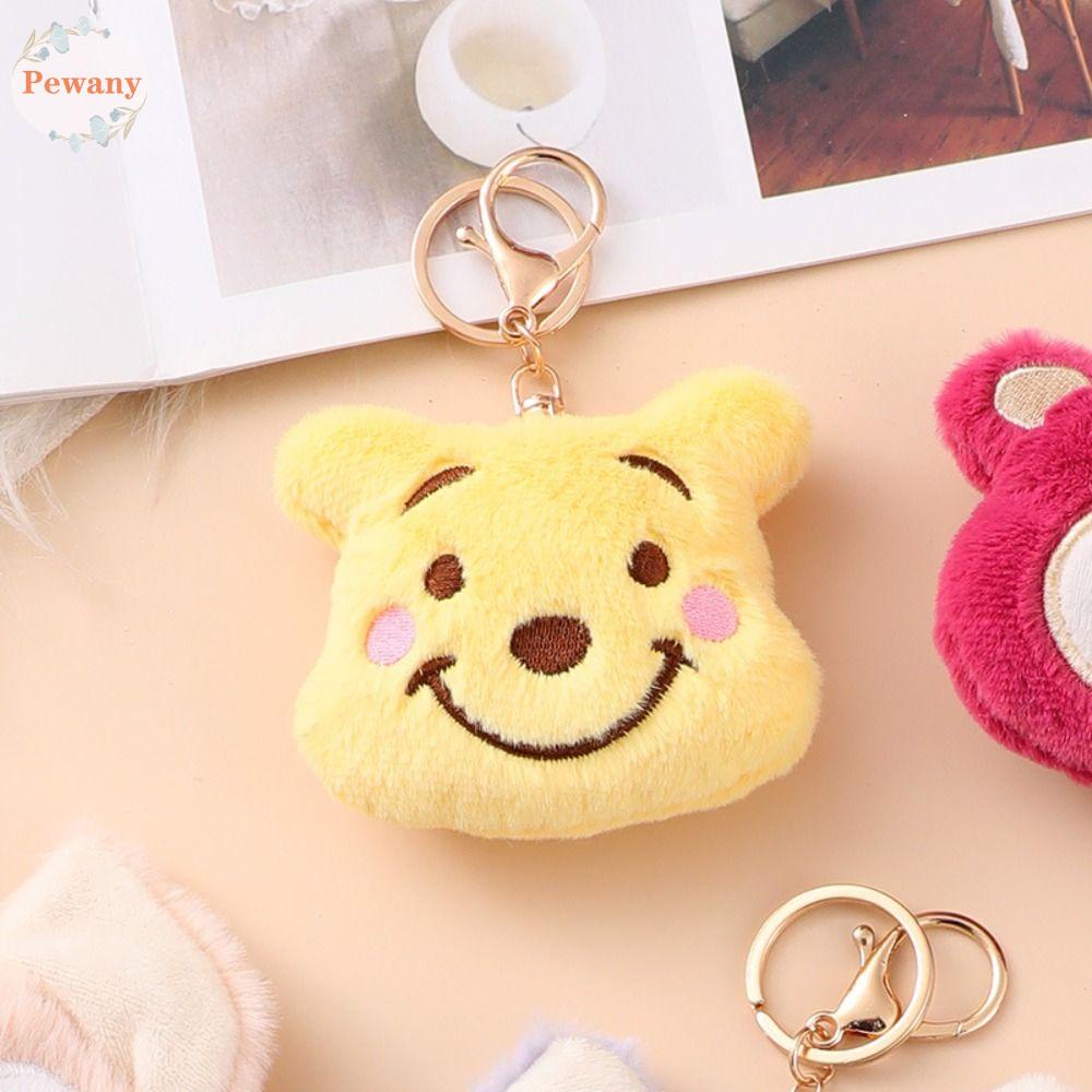 Móc Chìa Khóa Hình Gấu Trúc Bằng Cotton PP Dễ Thương Giá Đỡ