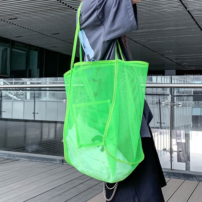 Túi Lưới Đựng Đồ Chơi Đi Biển (b7w)