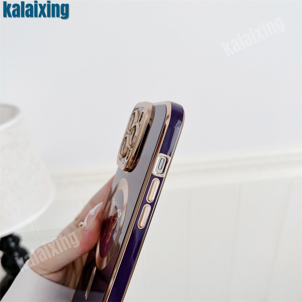 Ốp Điện Thoại Mềm Mạ Điện Họa Tiết Bướm Cho IPhone 14 13 Pro Max 12 11 Pro Max