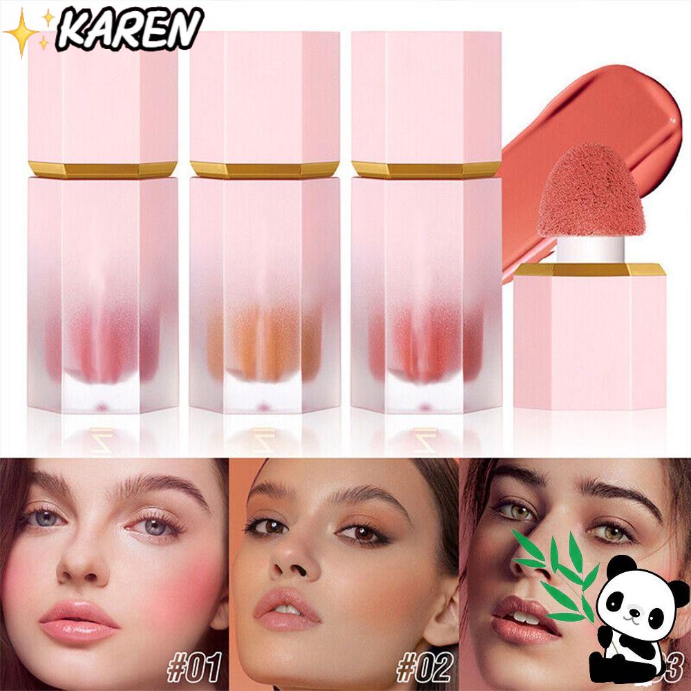 Phấn Má Hồng KAREN Trang Điểm Tự Nhiên Lâu Trôi