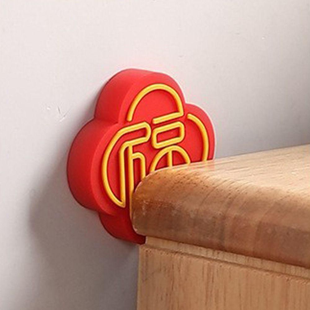 Đệm Cao Su Dày Dặn Linh Hoạt Bảo Vệ Tay Nắm Cửa