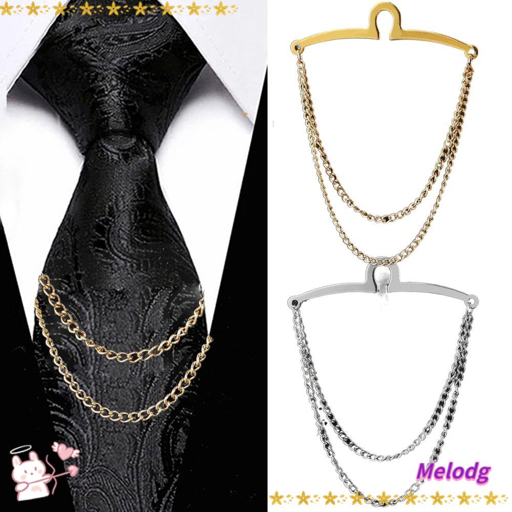 Phụ Kiện Kẹp Cà Vạt / Cà Vạt Dạng Chuỗi Xích Trang Trọng Cho Đám Cưới