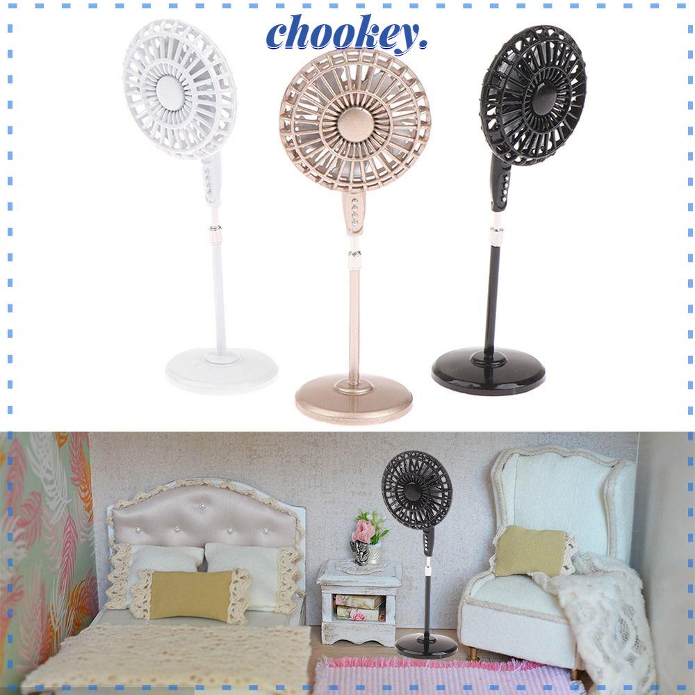 CHOOKEY Quạt Mini Trang Trí Nội Thất Nhà Búp Bê