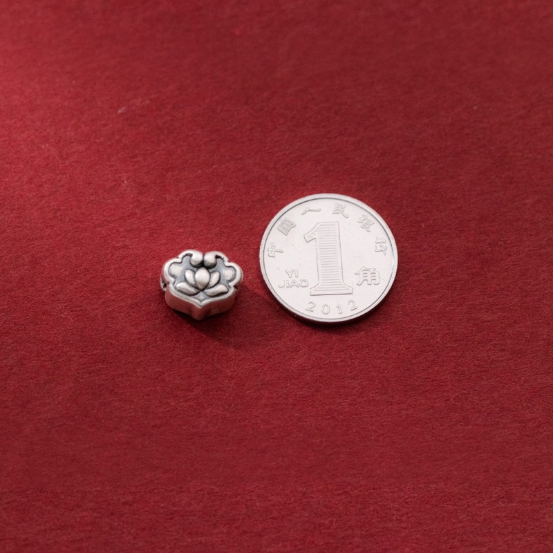GIÁ SỈ  [BẠC] Charm bạc 3D hoa sen - PH706 [Hàng loại 1 - SIÊU ĐẸP]