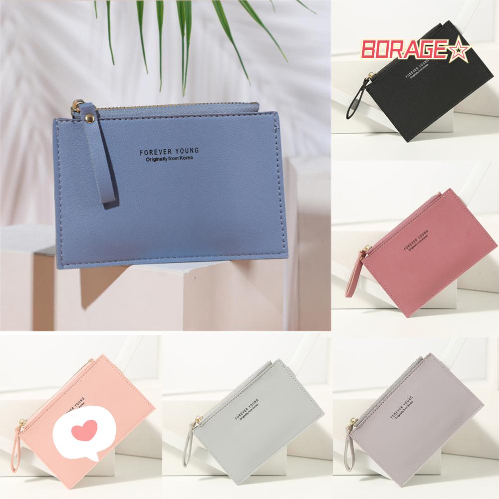 Ví Da PU Mini Phong Cách Doanh Nhân Thời Trang Cho Nữ Giá Đỡ