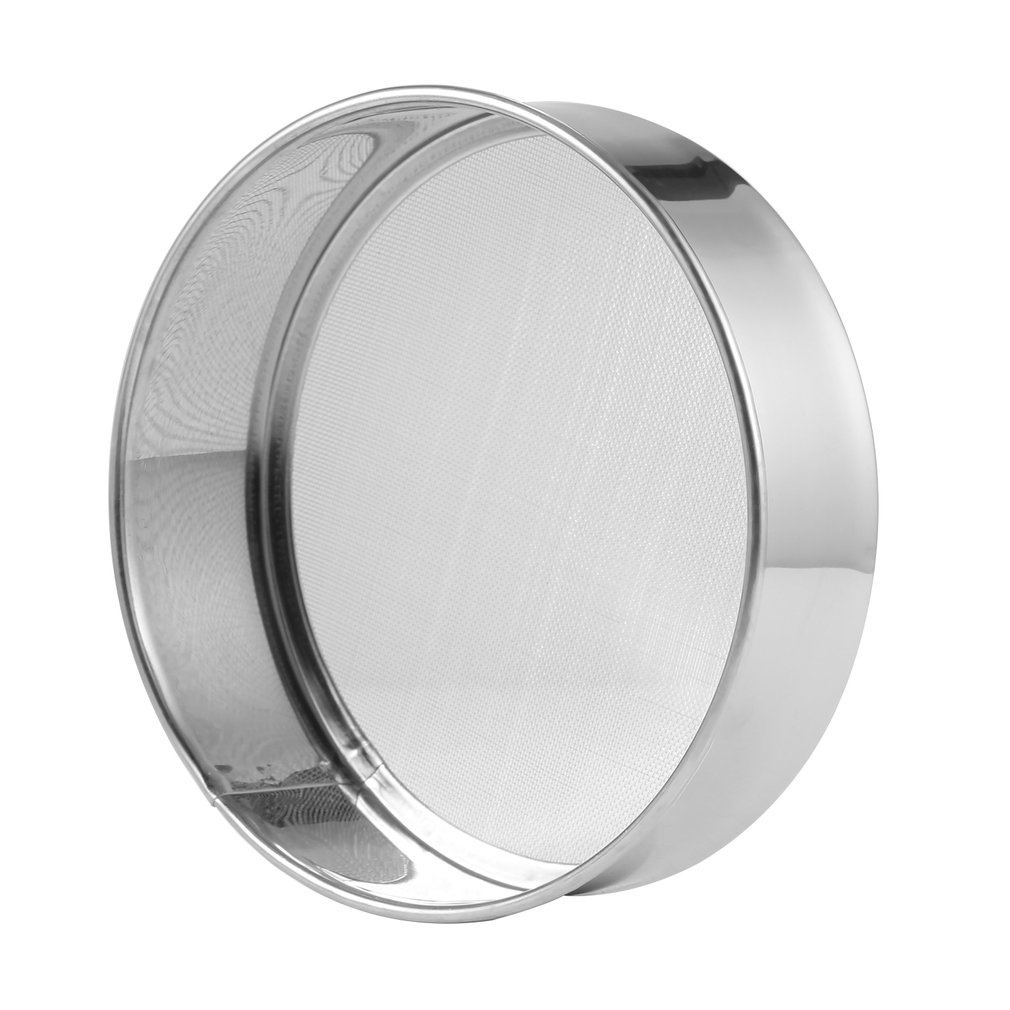 =Christmas=Stainless Steel Mesh Flour Sifting Sifter Sieve Strainer Cake Baking Kitchen
