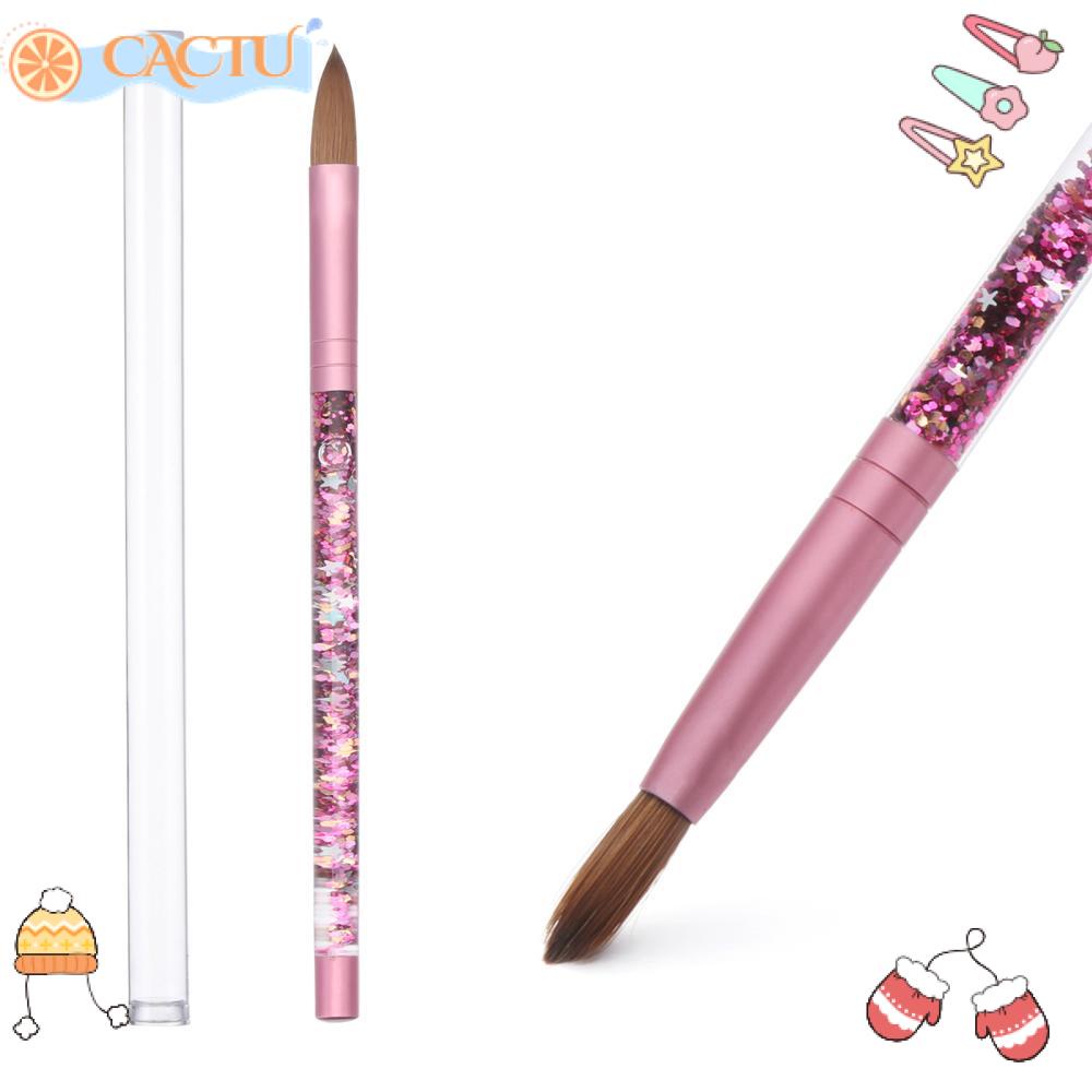 Cọ Trang Trí Móng Tay Acrylic Chuyên Nghiệp Hình Oval