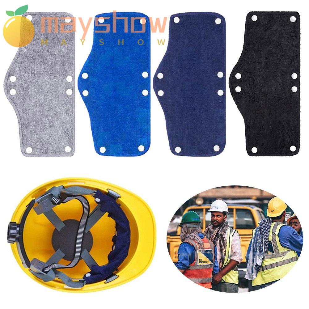 Mayshow Đệm Lót Mũ Bảo Hiểm Bằng Cotton Thoải Mái Màu Đen / Xanh Dương / Xám / Xanh Dương Đậm Dùng Trong Công Việc