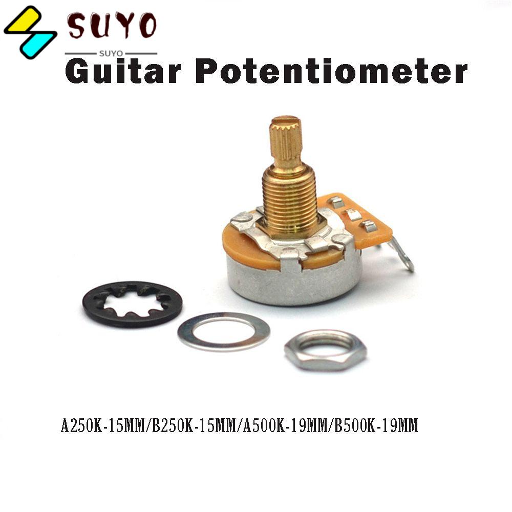 Chiết ÁP 15 / 19mm 250 / 500k Chuyên DụNg Cho ĐàN Guitar SUYO