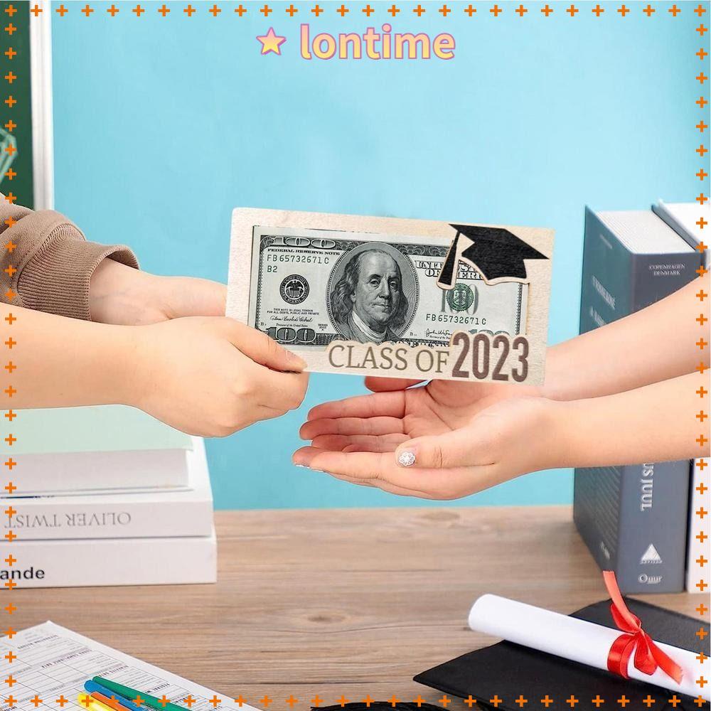 Giá Đỡ Tiền / Thẻ Chúc Mừng Tốt Nghiệp Tiện Dụng Cho Học Sinh Trung Học