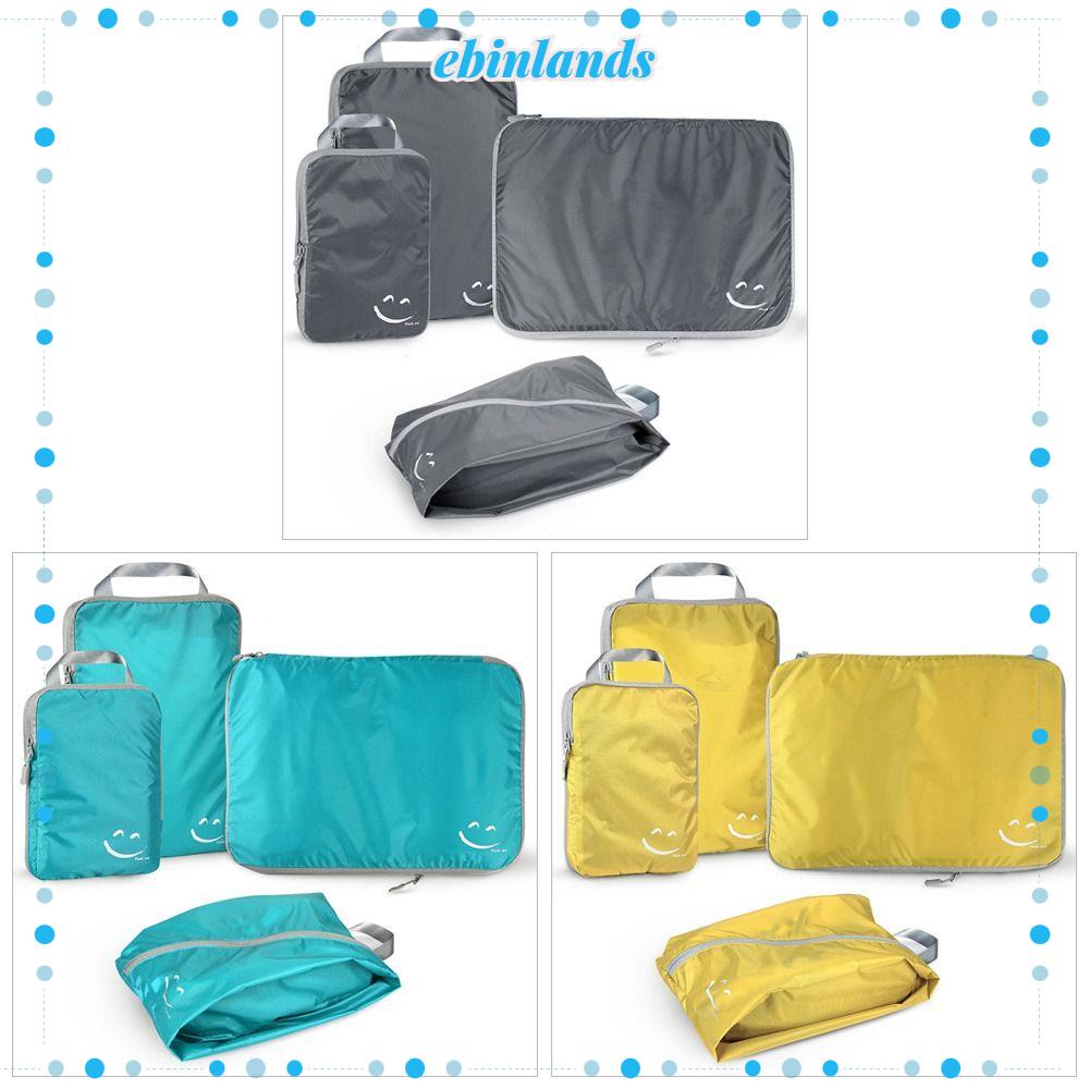 Bộ 4 Túi Đựng Đồ Du Lịch Bằng Vải