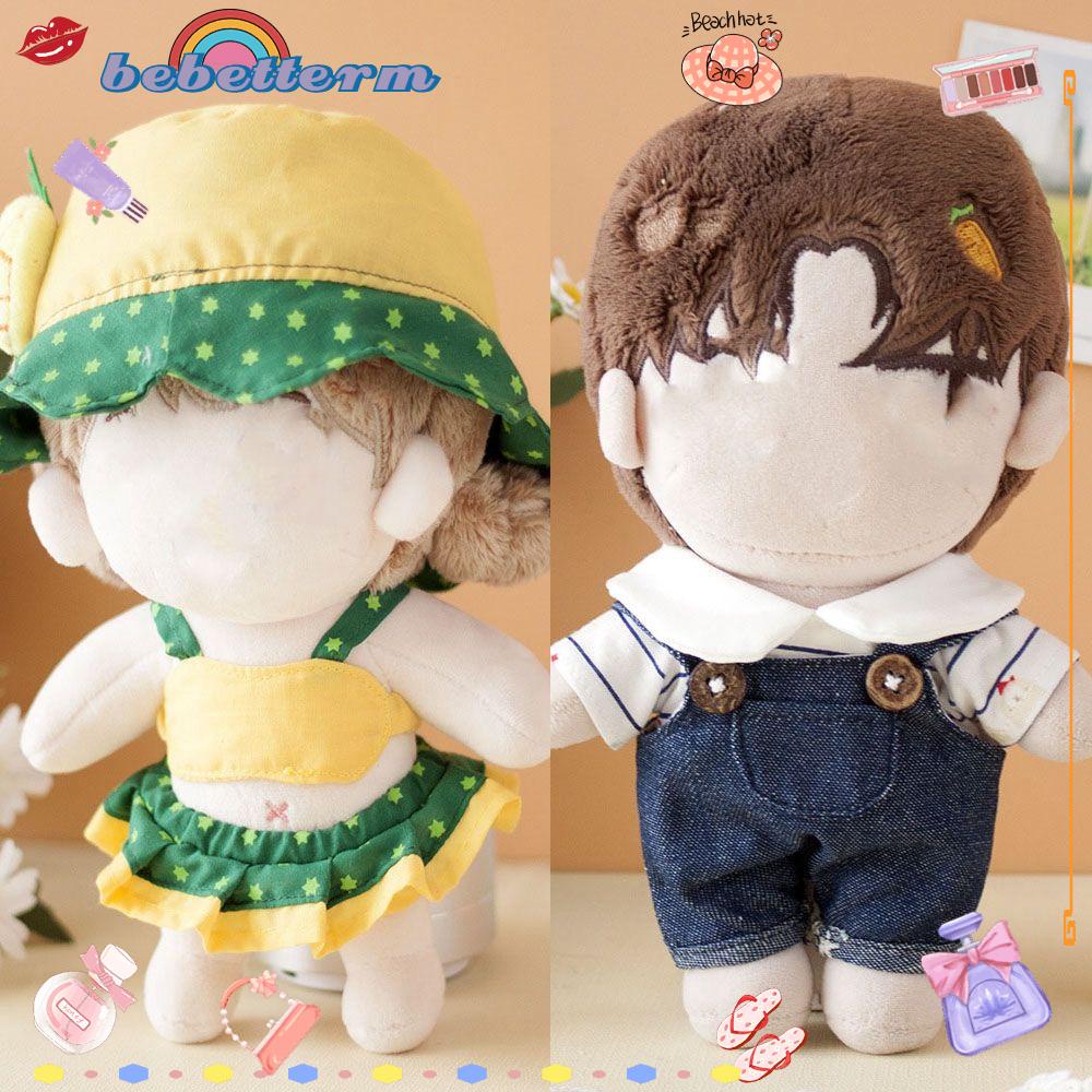 Bộ Quần Áo Cotton Ngắn Dành Cho Búp Bê 20cm