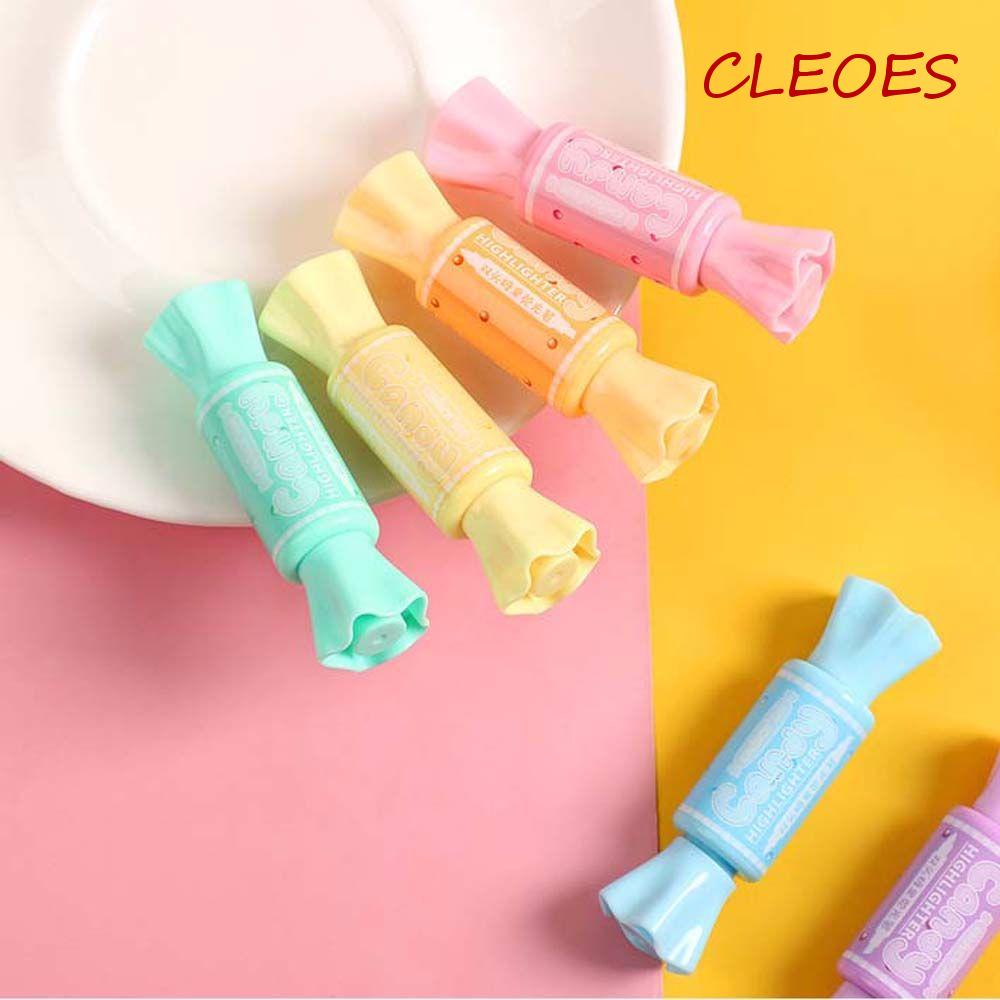 Set 6 Bút Đánh Dấu Bắt Sáng Nhiều Màu Sắc