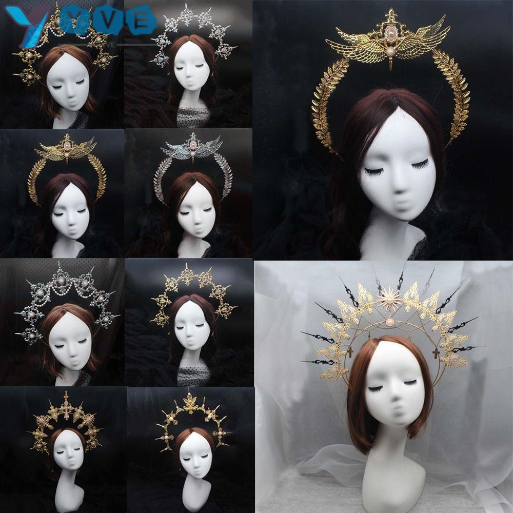 Phụ Kiện Vương Miện Cài Tóc Tự Làm Phong Cách Vintage Cho Cô Dâu