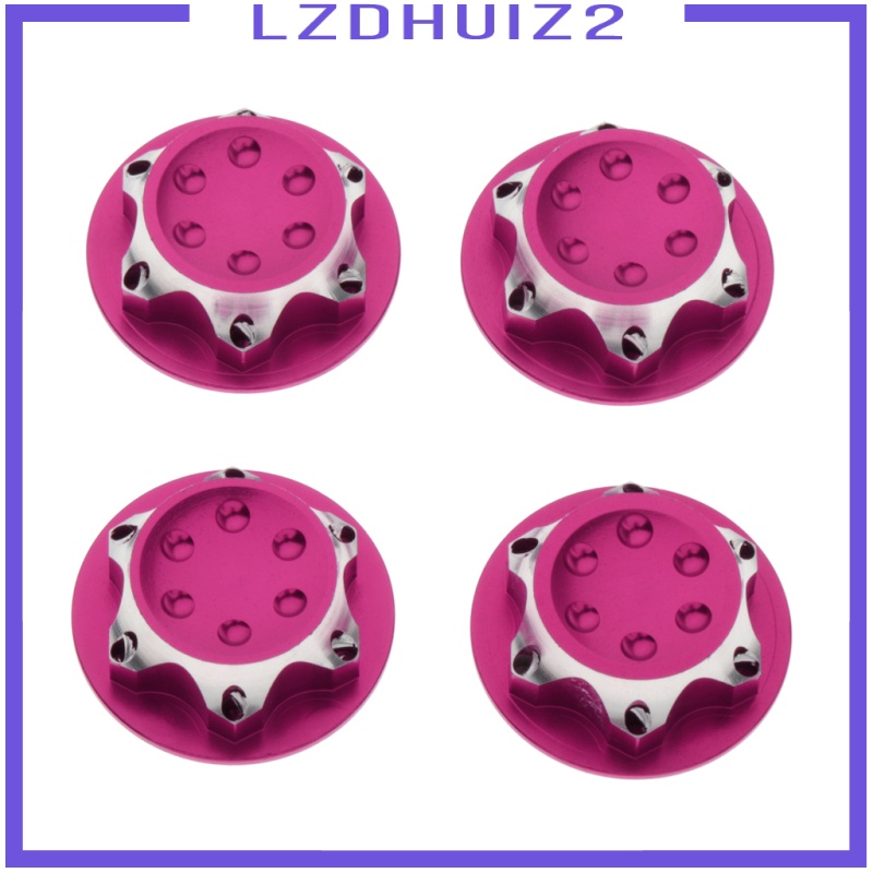 Đai Ốc Lục Giác 17mm Bằng Nhôm Màu Xanh Dương Cho 1 / 8 RC Monster Car
