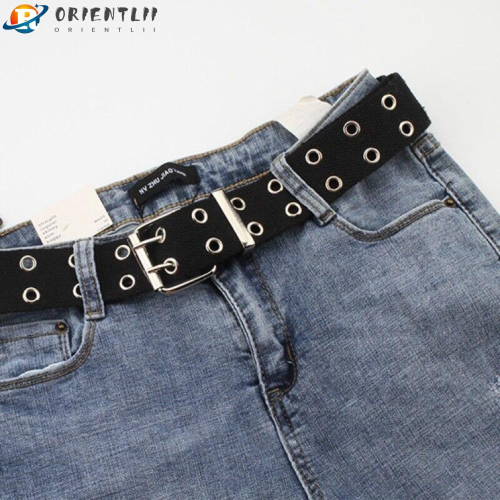 Dây Thắt Lưng Bện Nylon Thời Trang Vintage