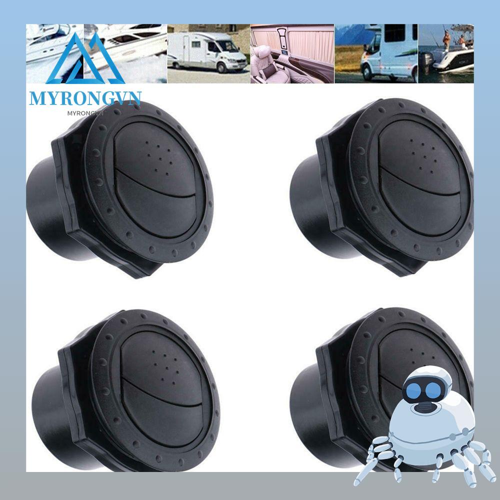 Bộ 4 Vỏ Bọc Lỗ Thông Gió Bằng Nhựa A / C Cho Xe Hơi / Tàu Thuyền / RV