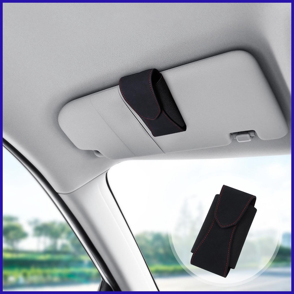 Hộp Đựng Bảo Vệ Mắt Kính Gắn Tấm Che Nắng Xe Hơi Tiện Dụng