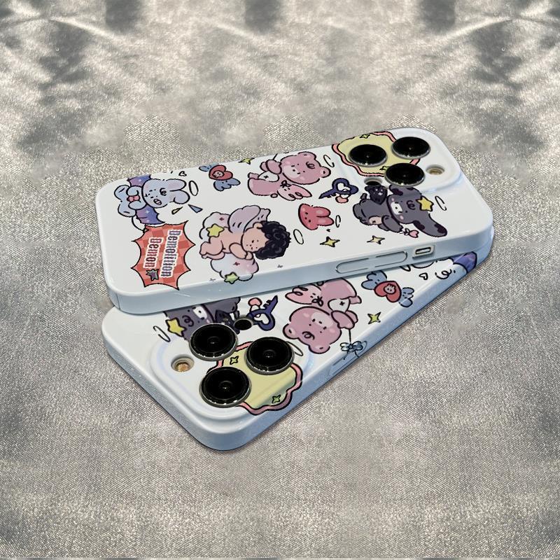 Ốp Điện Thoại Chống Sốc In Hình Thiên Thần Nhỏ Đơn Giản Cho Apple Iphone 13 6In max78 14pro 1211Plus