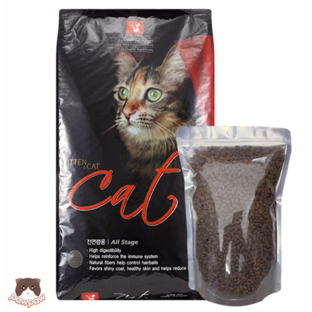 Thức Ăn Mèo CATEYE 1Kg , Hạt Cateyes Cân Bằng Dinh dưỡng, Giảm Búi Lông Hiệu Quả