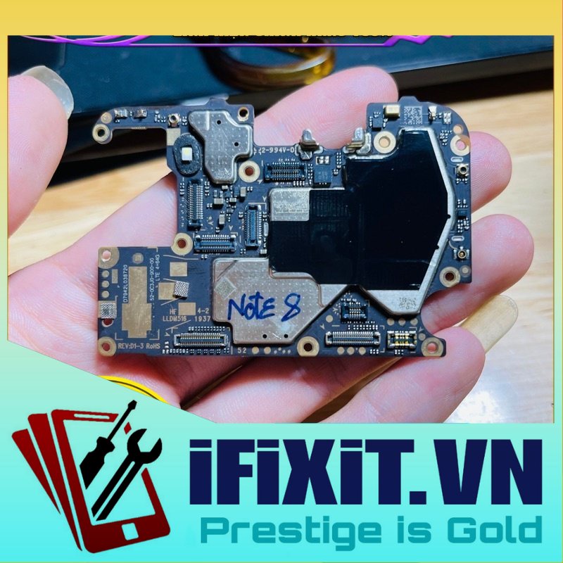 Main Xiaomi Redmi Note 8 M1908C3JG Nguyên Rin Bóc Máy / Mainboard / Bo Mạch Redmi Note