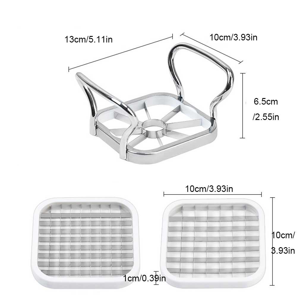 Set 5 Dụng Cụ Cắt Trái Cây Cầm Tay Bằng Thép Không Gỉ Chống Ăn Mòn Có Thể Tái Sử Dụng